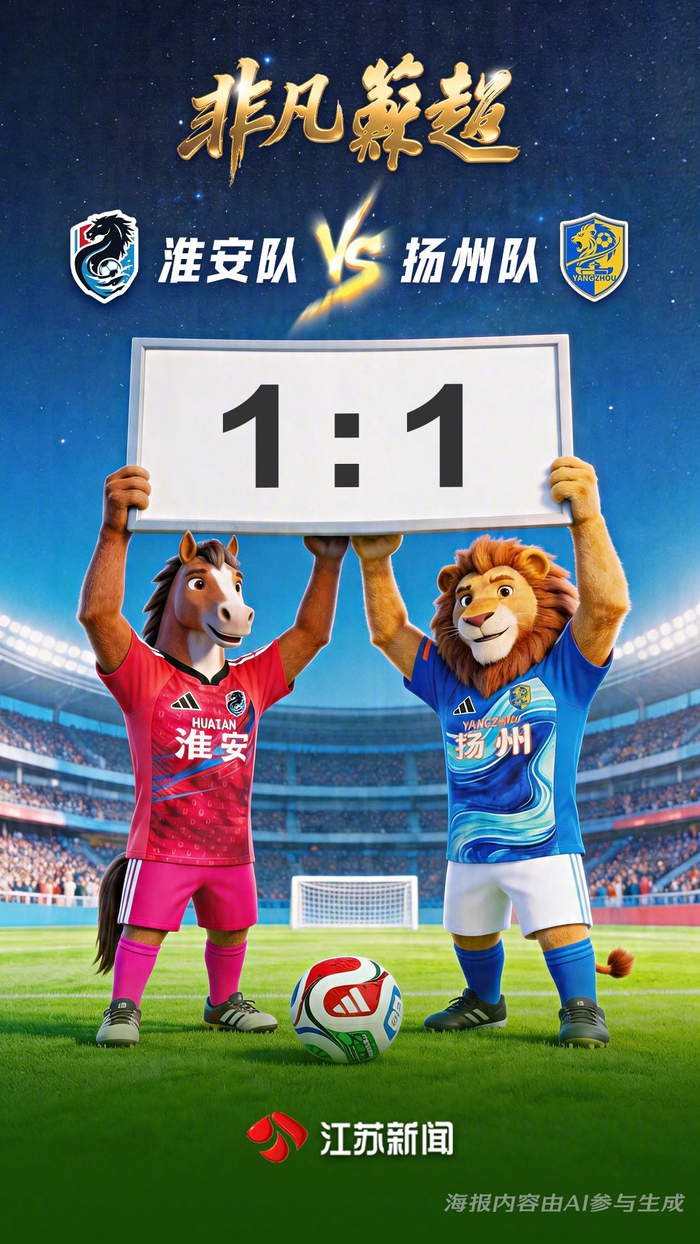 苏超联赛第二轮：卫冕冠军首败，苏北球队全胜